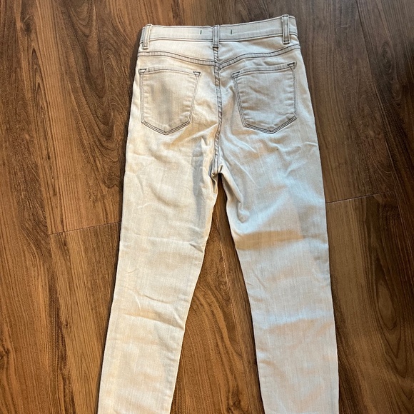 JBrand light grey cigarette high waisted skinny jeans size 25 - Picture 2 of 6